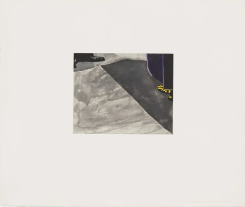 Ets En Aquatint Baldessari - Black Dice 7