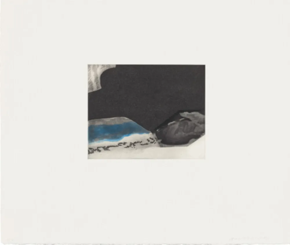 Ets En Aquatint Baldessari - Black Dice 9
