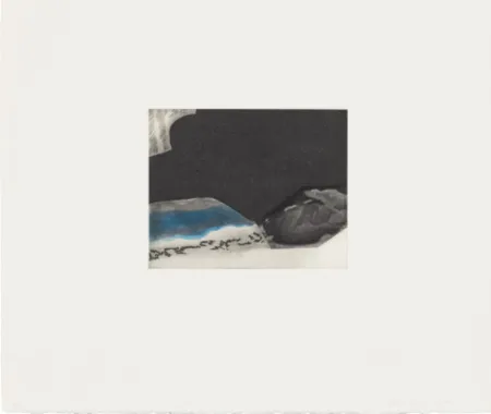 Ets En Aquatint Baldessari - Black Dice 9