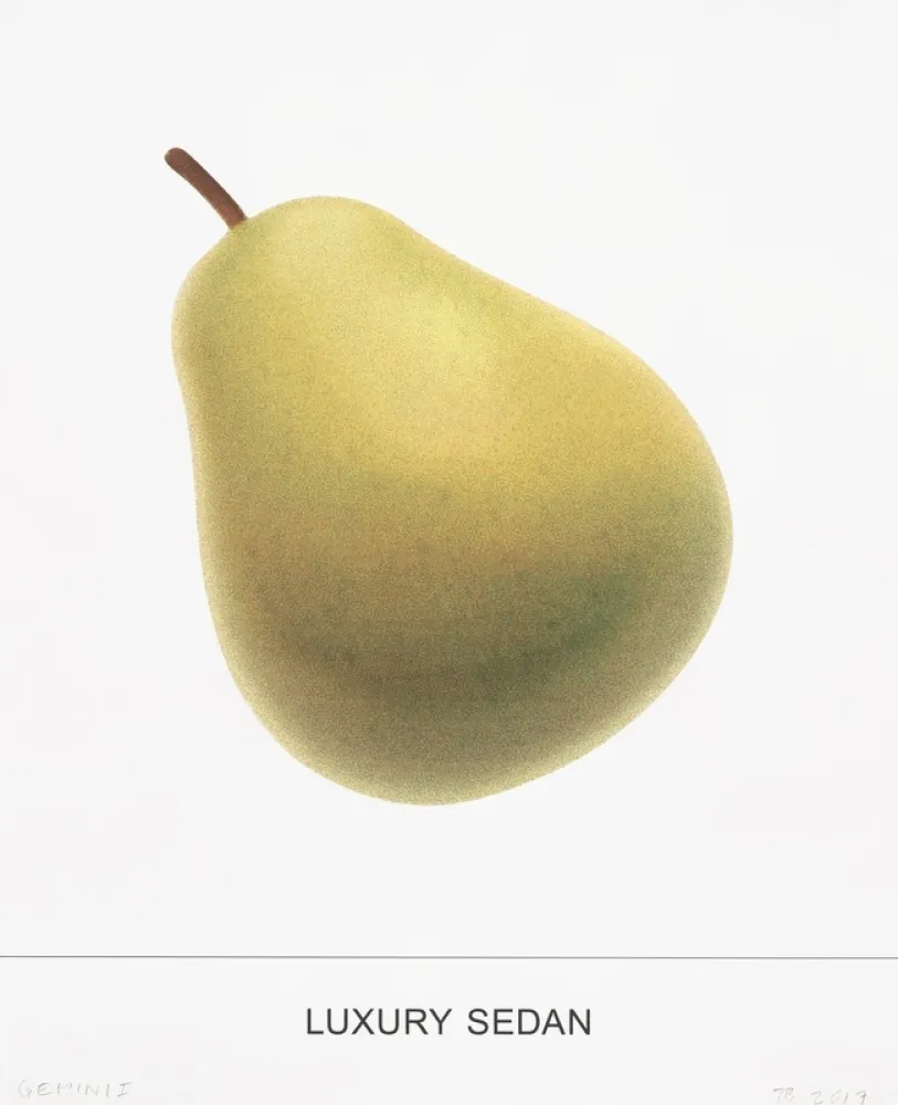 Zeefdruk Baldessari - Triad