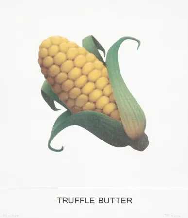 Zeefdruk Baldessari - Truffle butter
