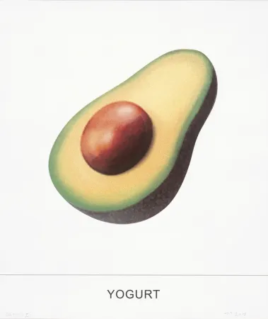 Zeefdruk Baldessari - Yogurt