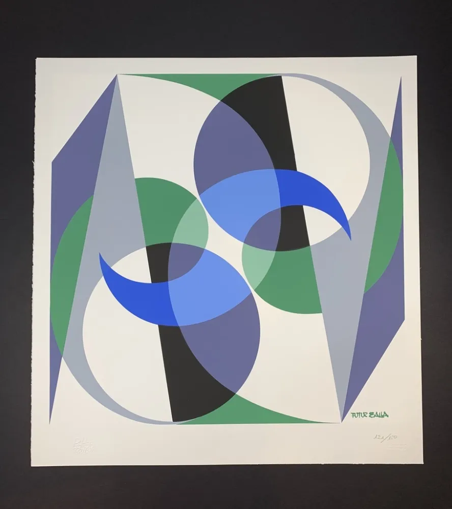 Zeefdruk Balla - Equilibrio Spaziale