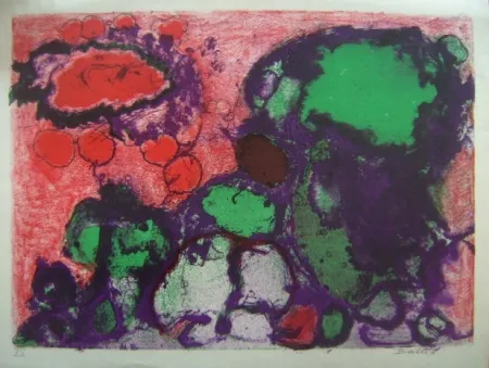 Lithografie Balle - No title