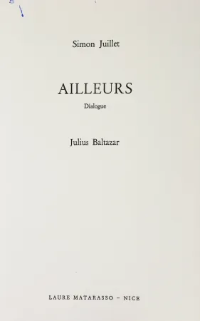 Geïllustreerd Boek Baltazar - Ailleurs