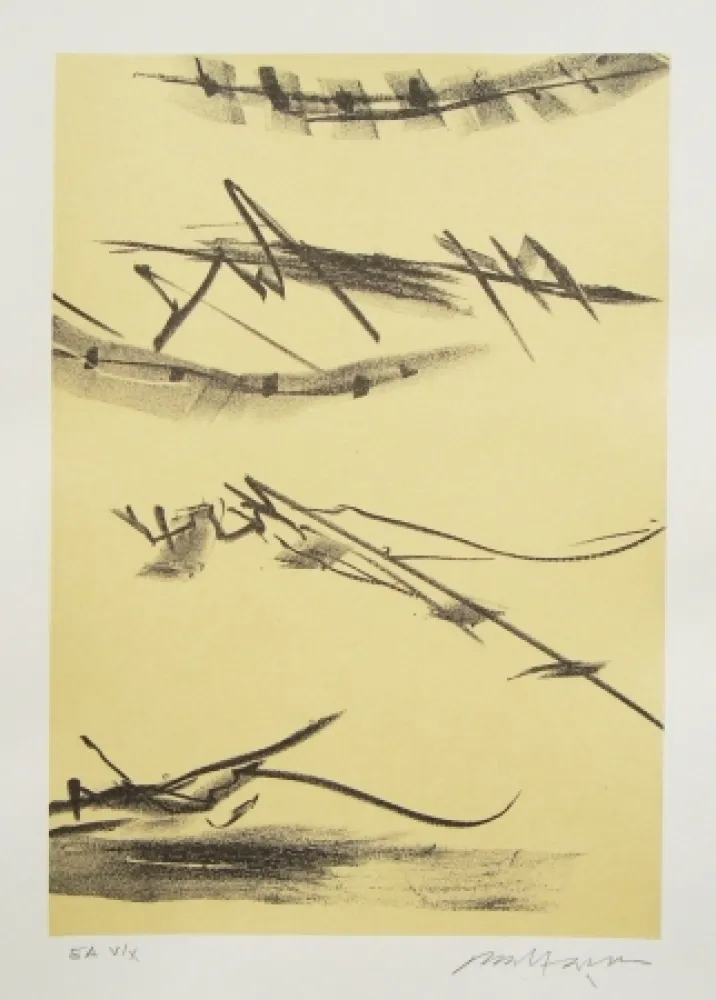 Lithografie Baltazar - Sans titre