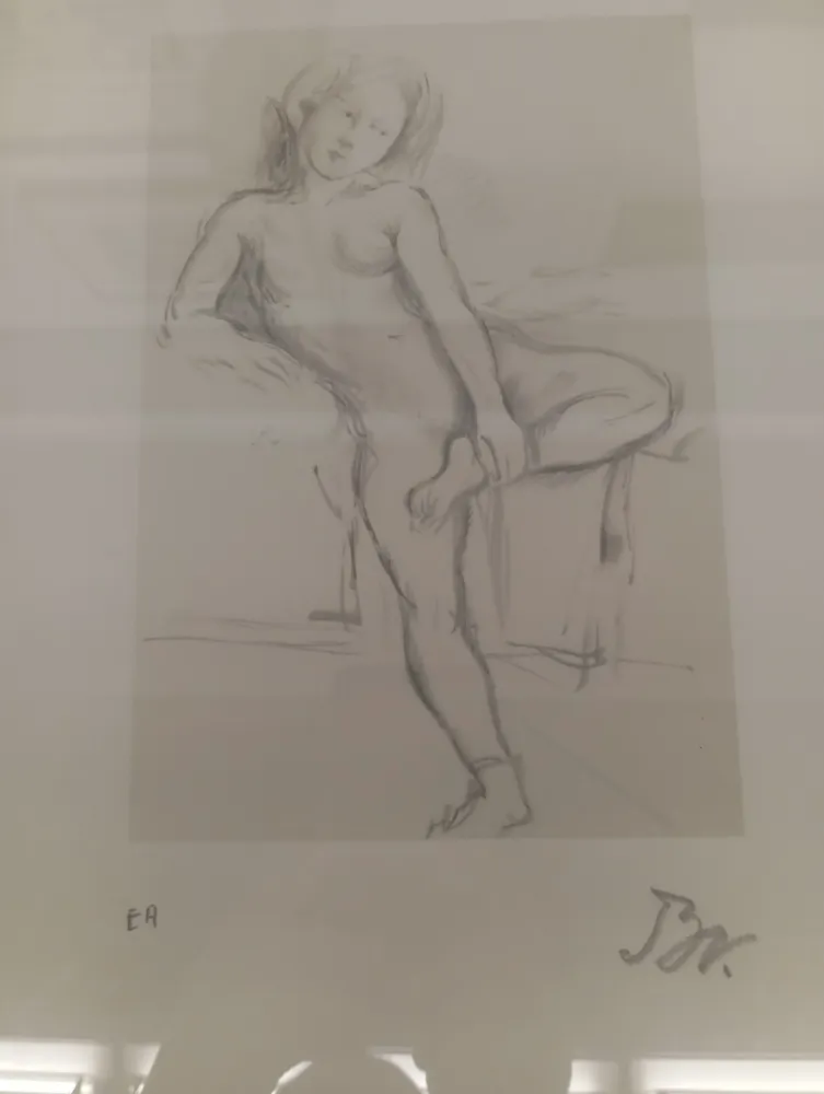 Lithografie Balthus - Desnudo sentado