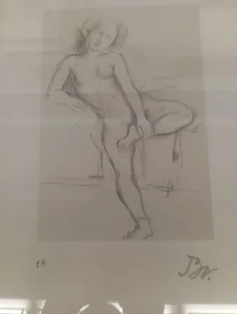 Lithografie Balthus - Desnudo sentado