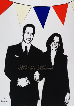 Zeefdruk Bambi - A Bit Like Marmite