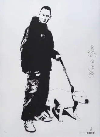 Zeefdruk Bambi - Hero to Zero