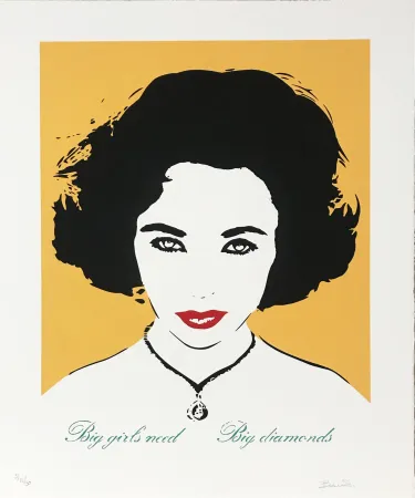 Zeefdruk Bambi - Liz (Yellow)