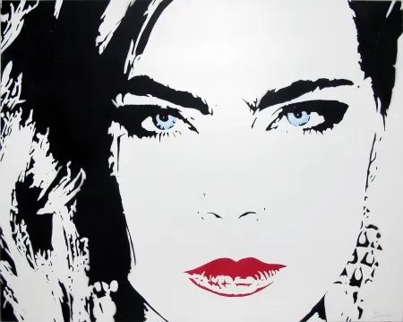 Zeefdruk Bambi - Love Cara