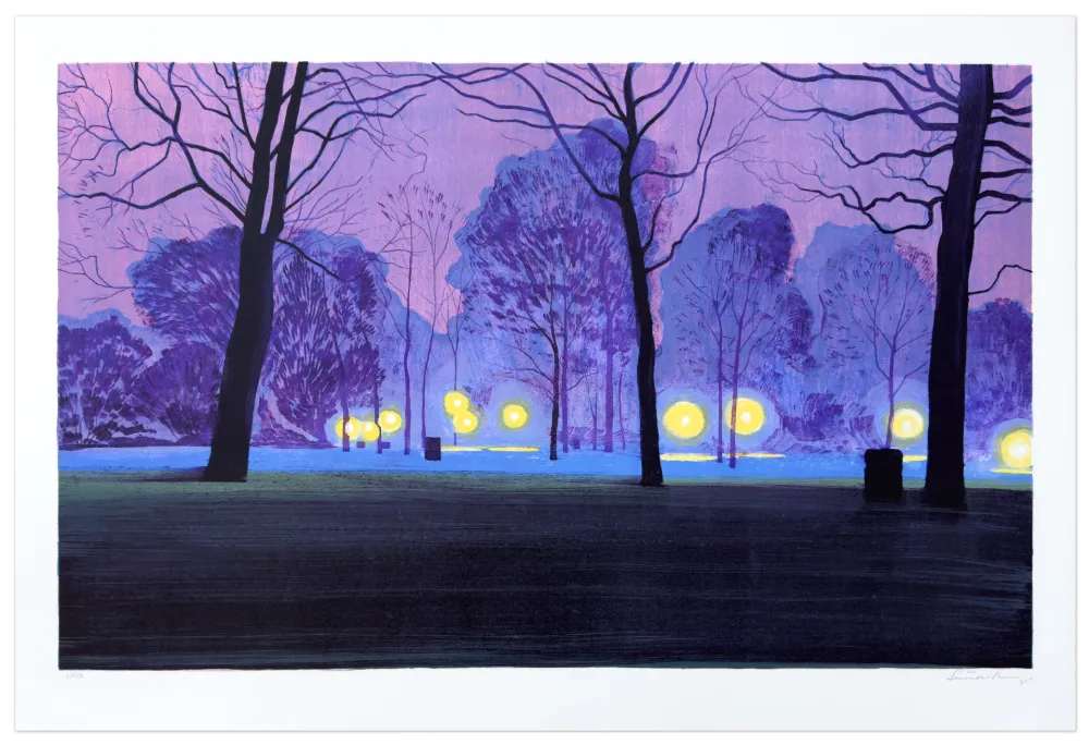 Lithografie Bang - Morning of the Protons