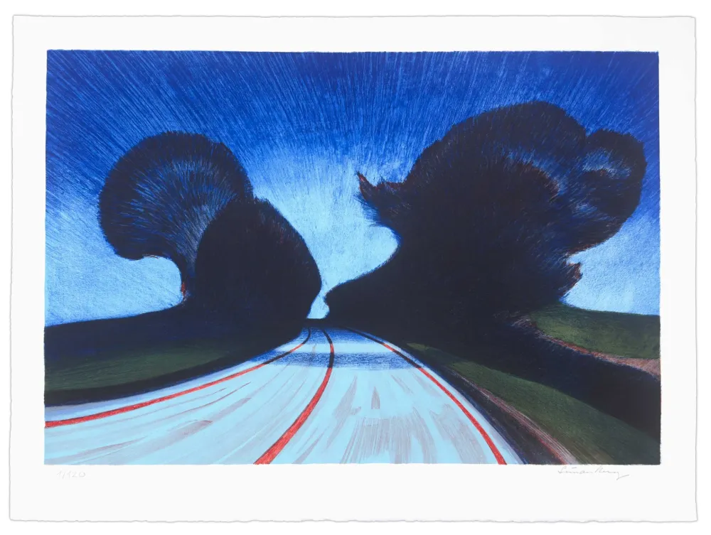 Lithografie Bang - Whispering Road