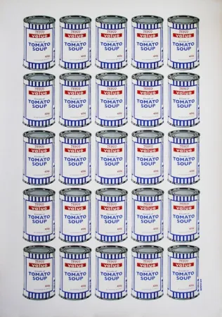 Lithografie Banksy - Tesco Soup Can