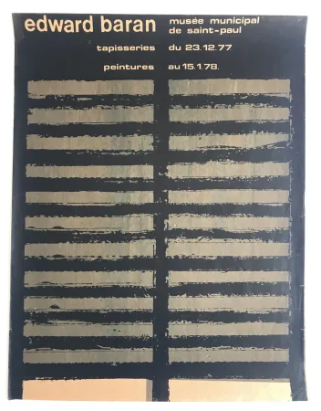 Zeefdruk Baran - Musée municipal / Saint-Paul-de-Vence