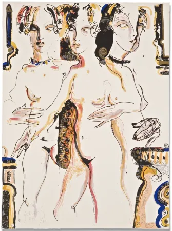 Lithografie Barbera - Clandestina