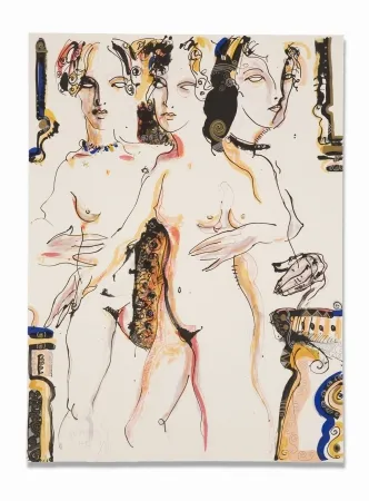 Lithografie Barbera - Clandestina