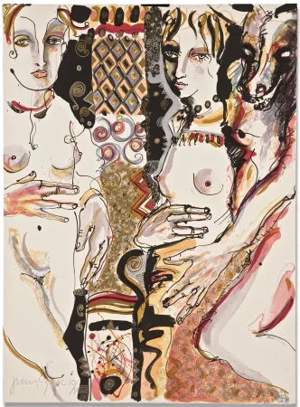 Lithografie Barbera - Compasion