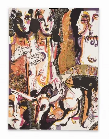 Lithografie Barbera - Confusionista