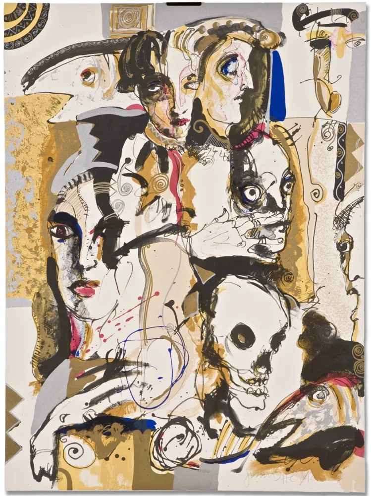 Lithografie Barbera - Contabulacion