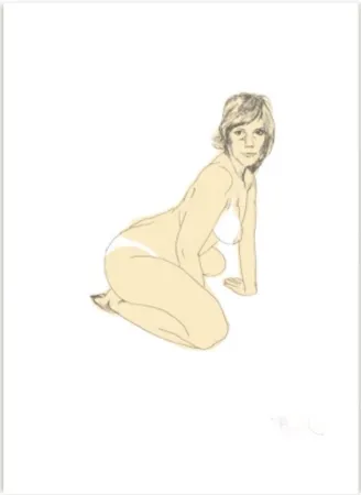 Zeefdruk Barbier - Nu (Collection Naked)