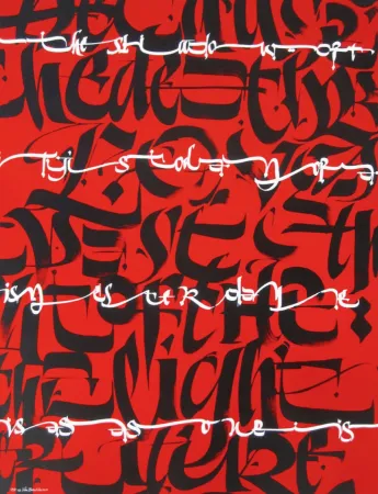 Zeefdruk Barcellona - Shadows of Tomorrow