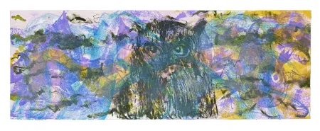 Lithografie Barcelo - Le Hibou