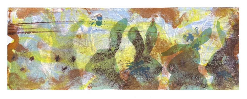 Lithografie Barcelo - Le Lapin