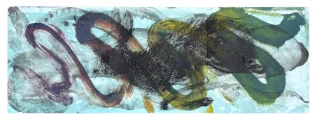 Lithografie Barcelo - Le Serpent