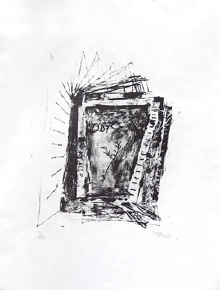 Lithografie Barcelo - Odyssee