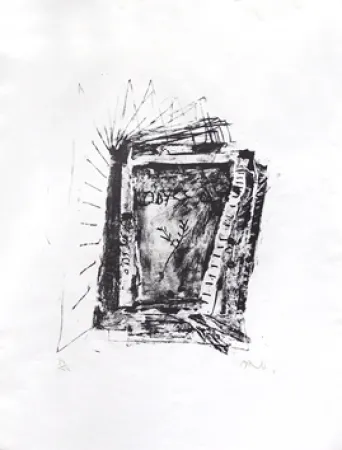 Lithografie Barcelo - Odyssee