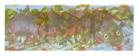 Lithografie Barcelo - Orphée