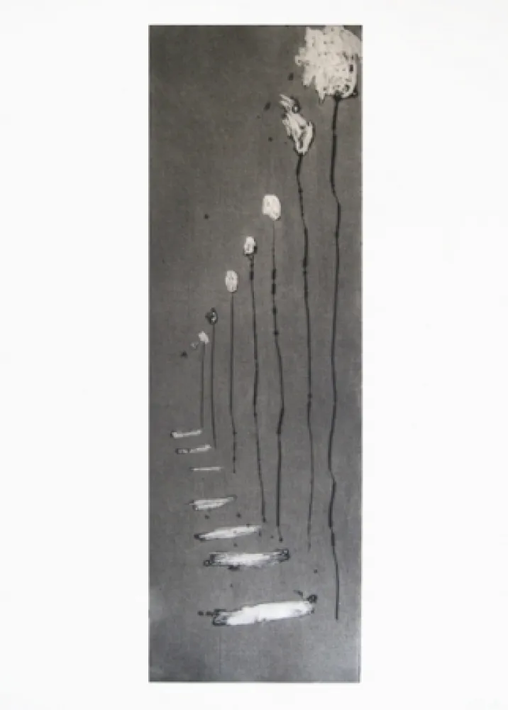 Gravure Barcelo - Réverbères