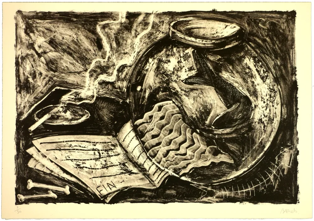 Lithografie Barcelo - Sin Título II