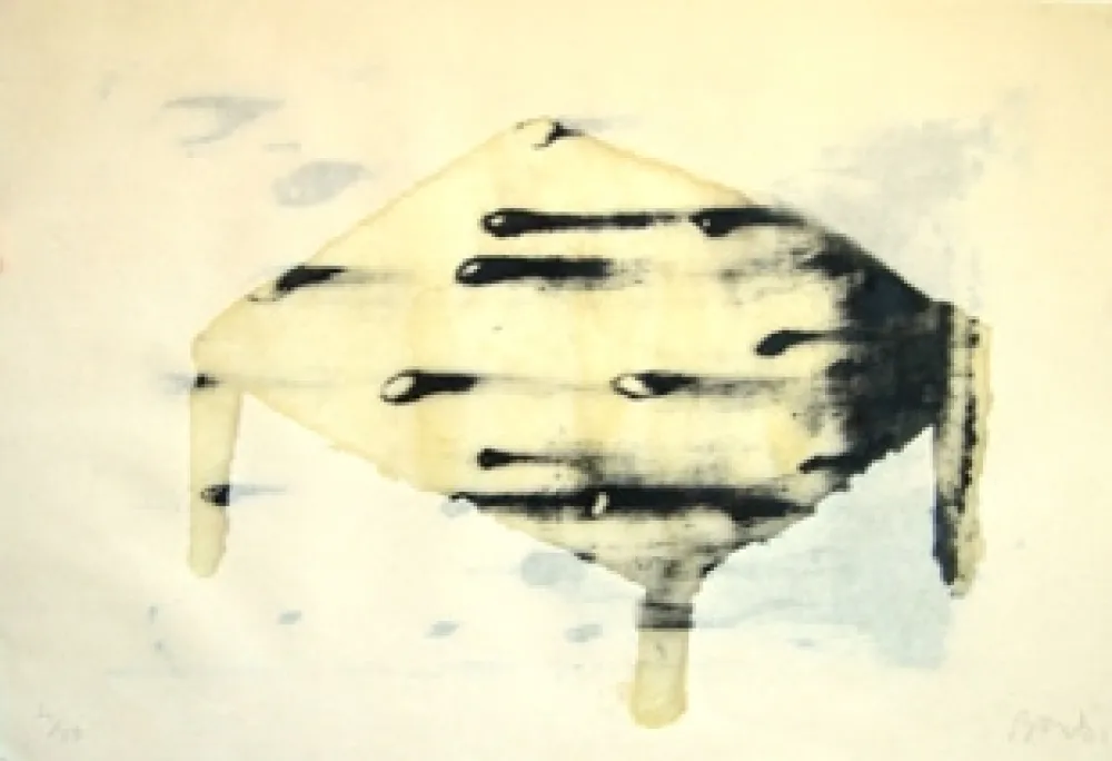 Lithografie Barcelo - Table