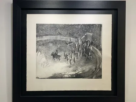 Aquatint Barcelo - Tauromaquia