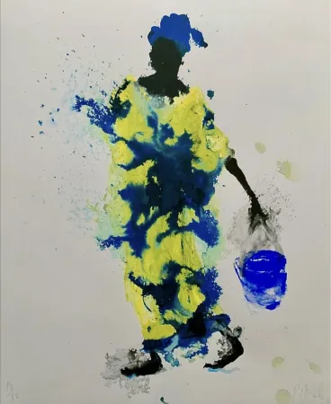 Zeefdruk Barcelo - Untitled