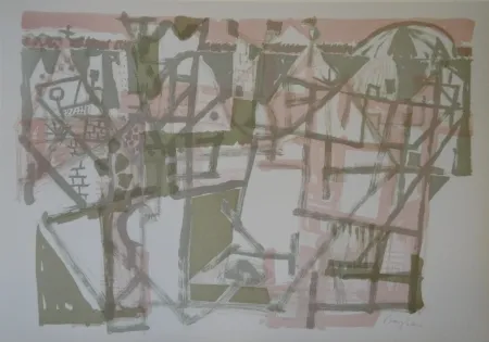 Lithografie Bargheer - Untitled