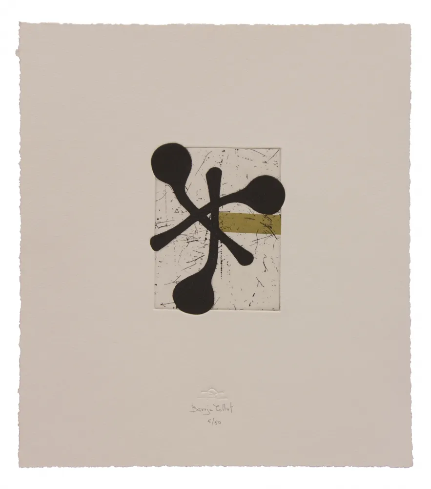 Ets En Aquatint Baroja-Collet - Convergencia II