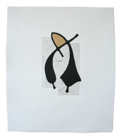 Ets En Aquatint Baroja-Collet - Dantzatzen