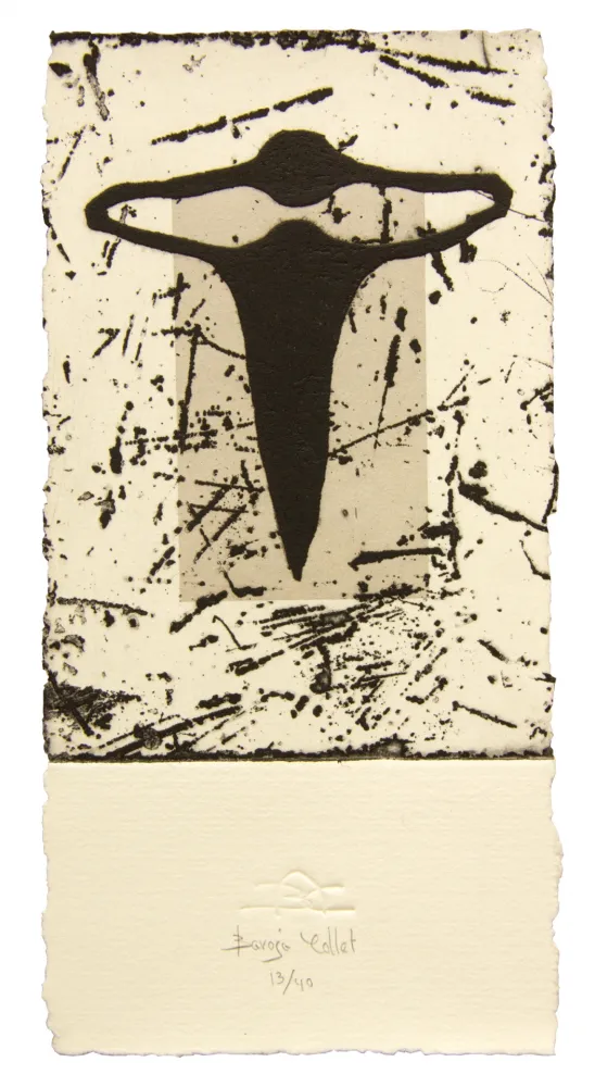 Ets En Aquatint Baroja-Collet - Debatik I