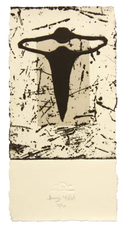 Ets En Aquatint Baroja-Collet - Debatik I