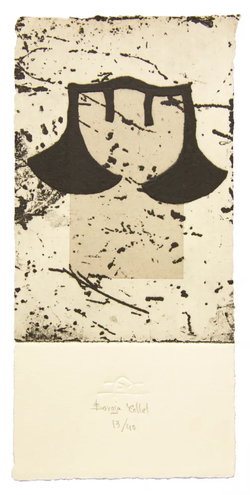 Ets En Aquatint Baroja-Collet - Debatik II