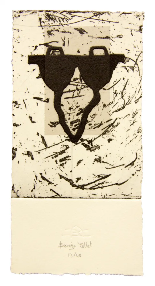 Ets En Aquatint Baroja-Collet - Debatik III