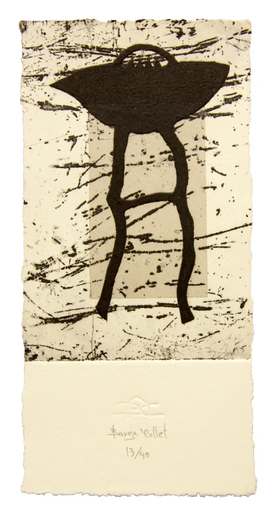 Ets En Aquatint Baroja-Collet - Debatik IX