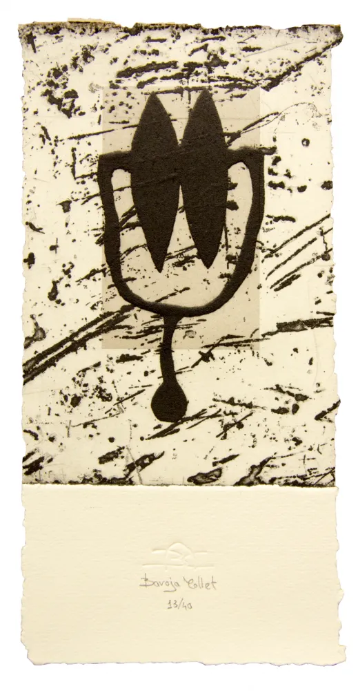 Ets En Aquatint Baroja-Collet - Debatik V