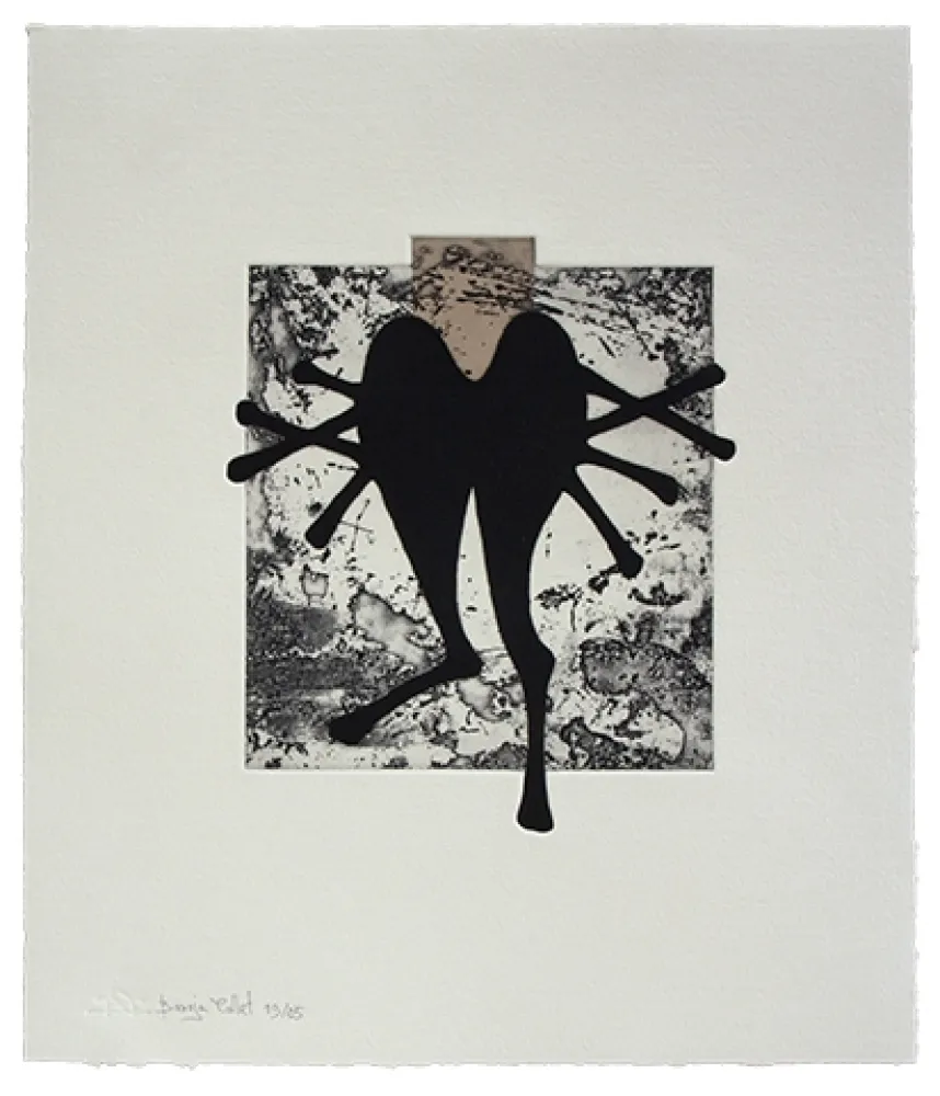 Ets En Aquatint Baroja-Collet - El beso