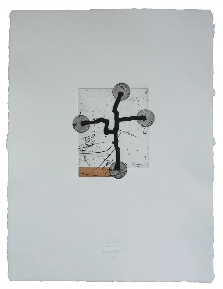 Ets En Aquatint Baroja-Collet - Lau haizetara