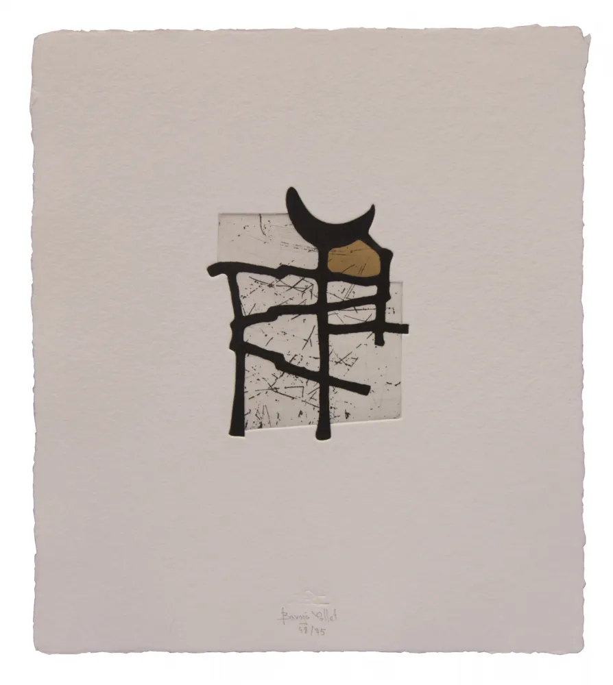 Ets En Aquatint Baroja-Collet - Lisboa I